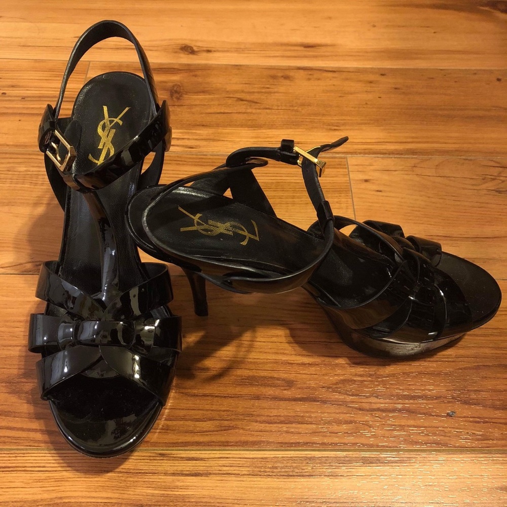 <sold>YSL TRIBUTES PATENT LEATHER